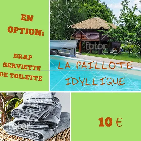 La Paillote Idyllique Villa Faverolles-sur-Cher Exterior photo