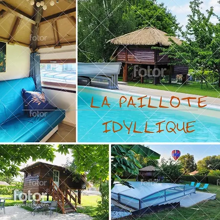 La Paillote Idyllique Villa Faverolles-sur-Cher Exterior photo